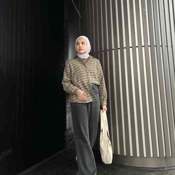 Kemeja Flanel Plaid