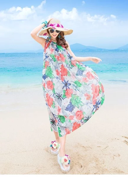 Long Floral Dress