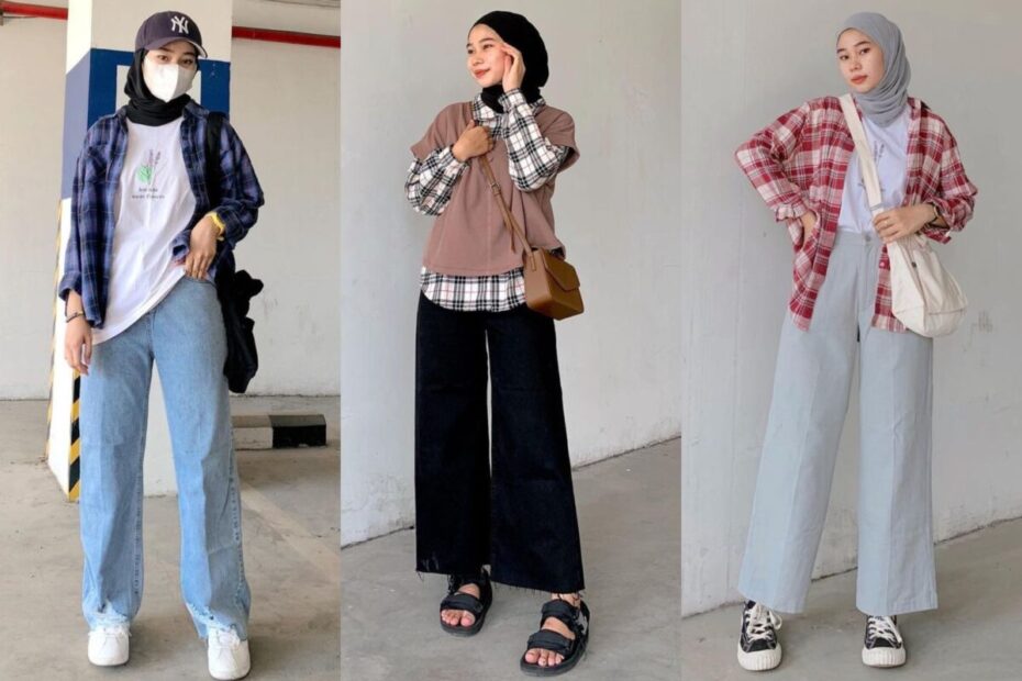 Ootd Baju Kotak Kotak