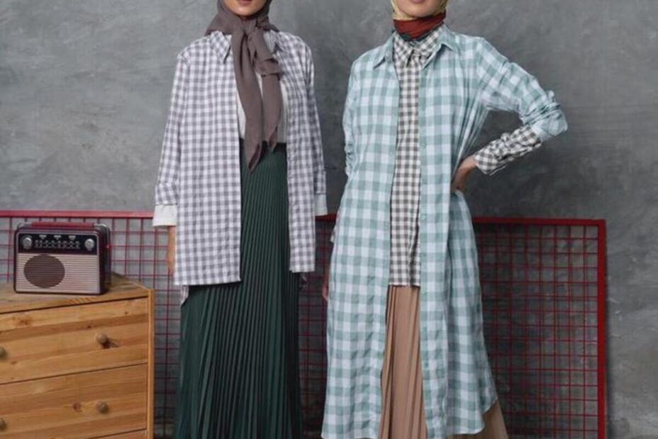 Ootd Kemeja Flanel Hijab (1)