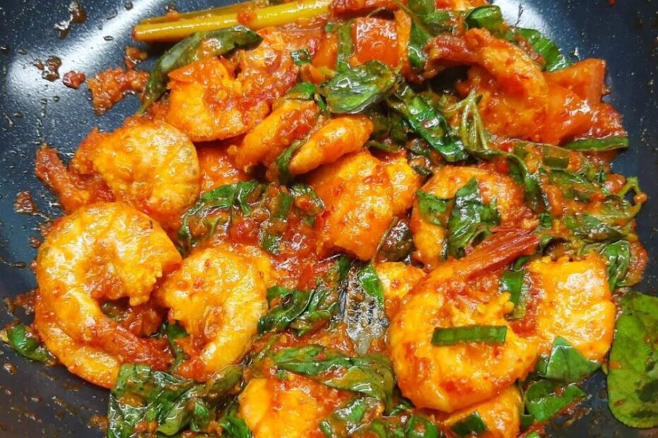 Udang Masak Woku