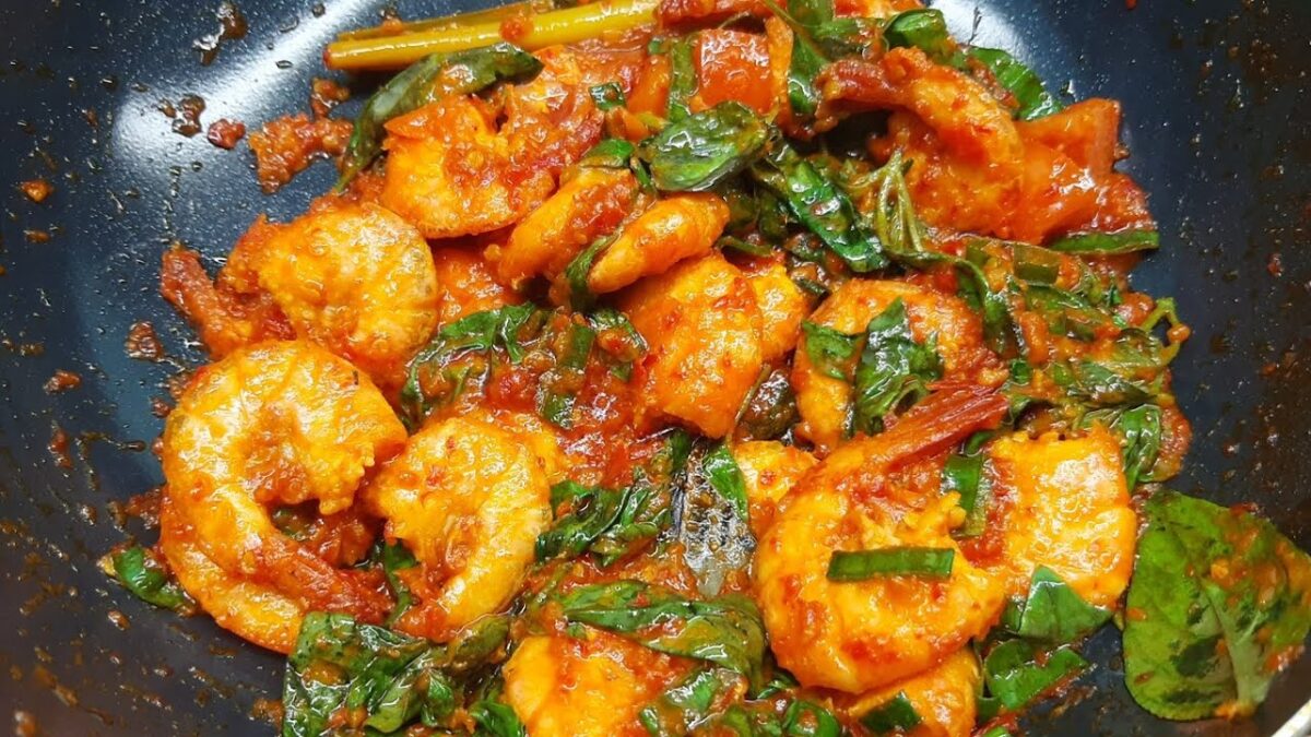 Udang Masak Woku