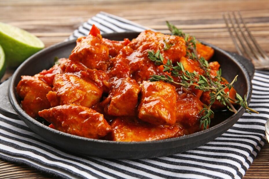 Paha Ayam Saus Pedas (1)