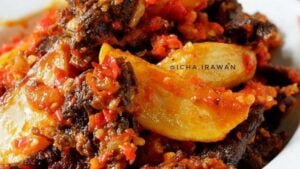 Dendeng Balado Kentang