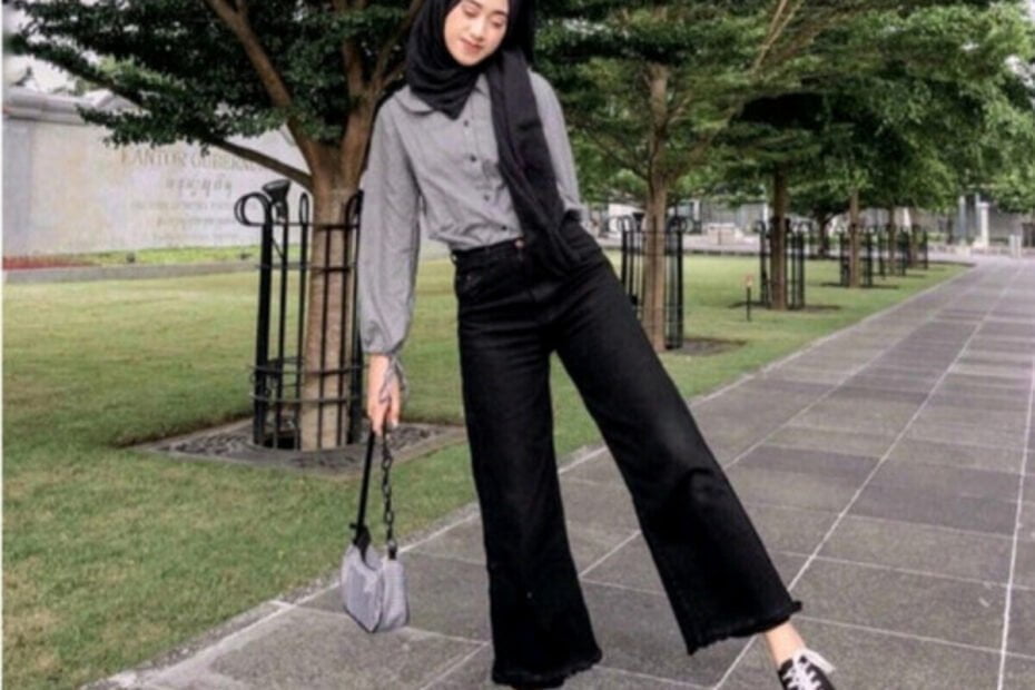 Gunakan Ootd Celana Kulot Hitam Nyaman Dan Menawan (1)