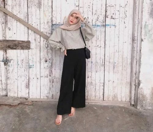 Kulot Hitam Ootd