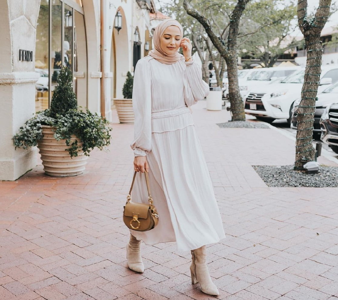 Ootd Gamis Putih