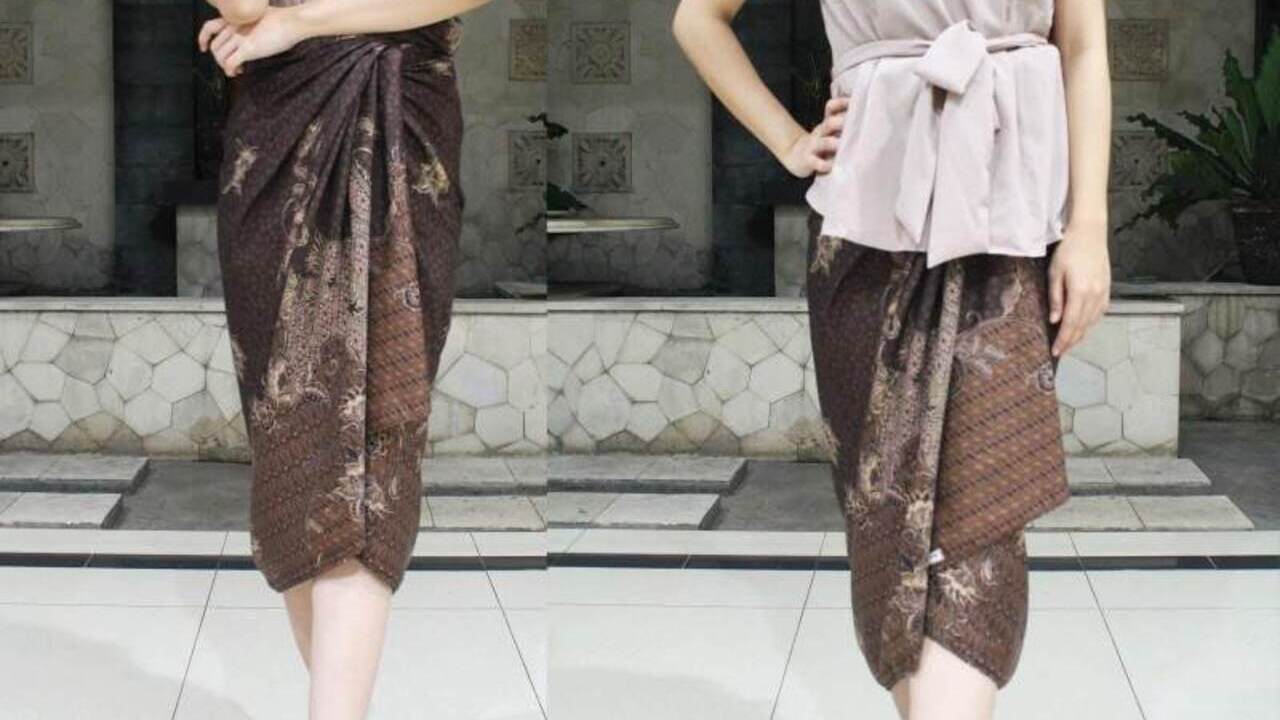 Ootd Rok Lilit Hijab Untuk Kondangan Bersama Teman (1)