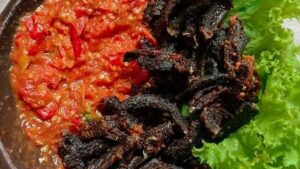 belut goreng sambal kemiri