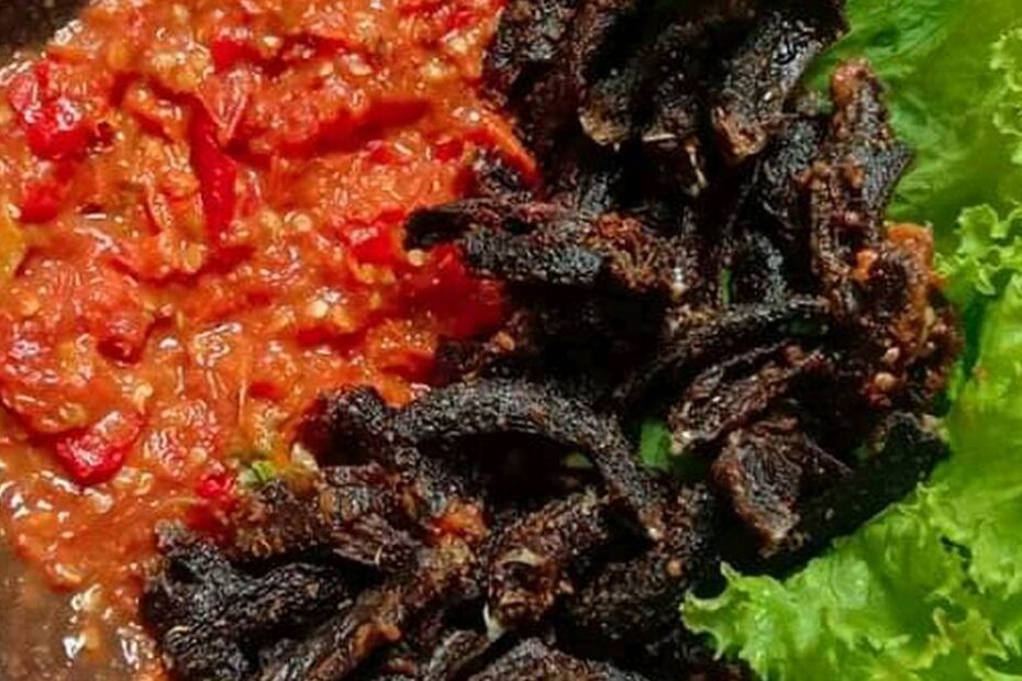 belut goreng sambal kemiri
