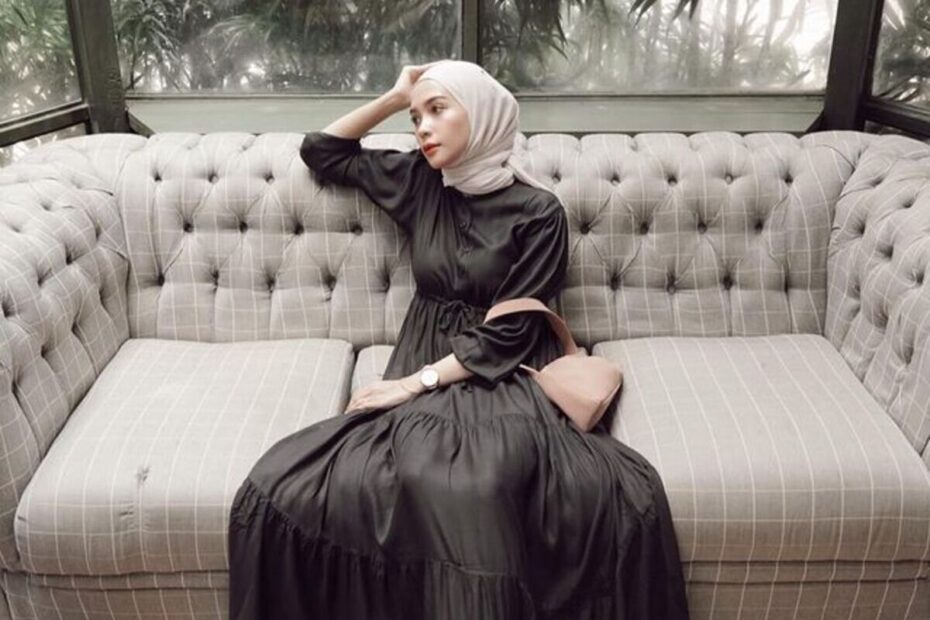 ootd gamis hitam (1)