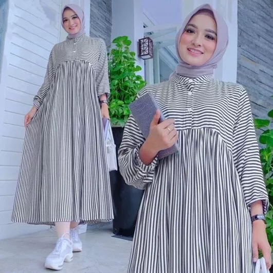 Gamis Motif Horizontal