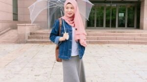 Ootd Jaket Jeans Crop Hijab (1)