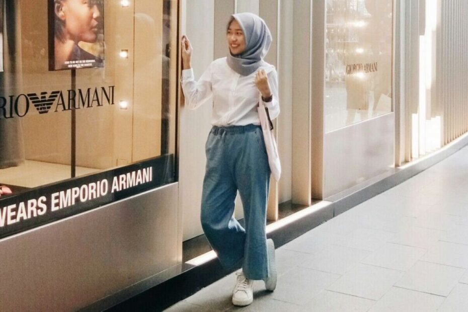 Ootd Kulot Jeans Dan Kemeja (1)