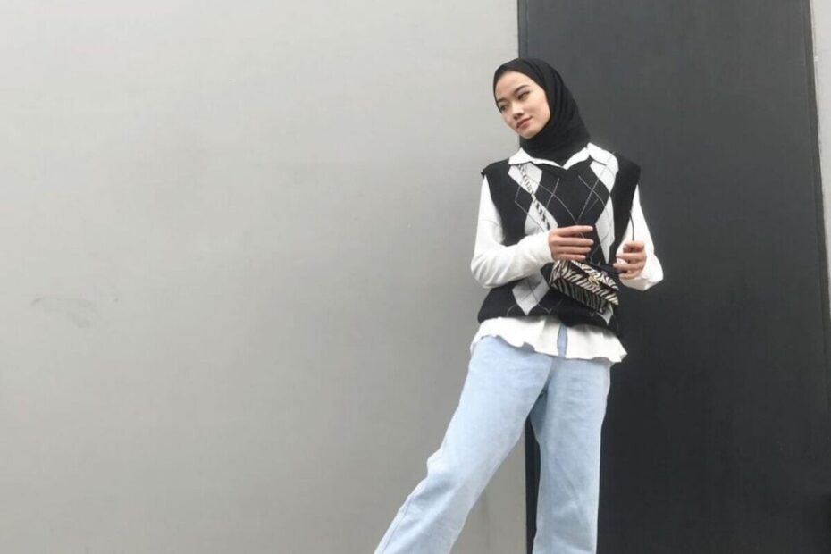 Ootd Rompi Rajut (1)