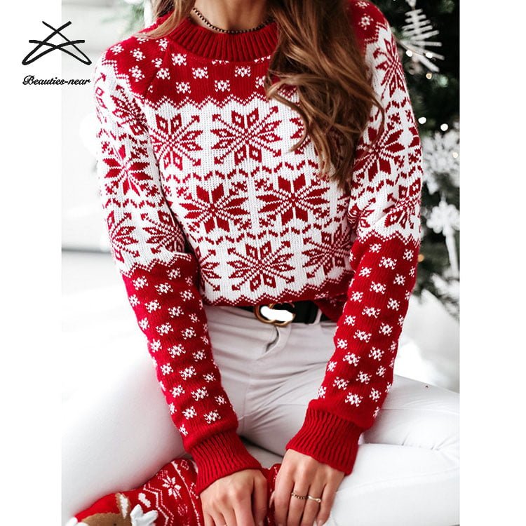 Sweater Rajut natal