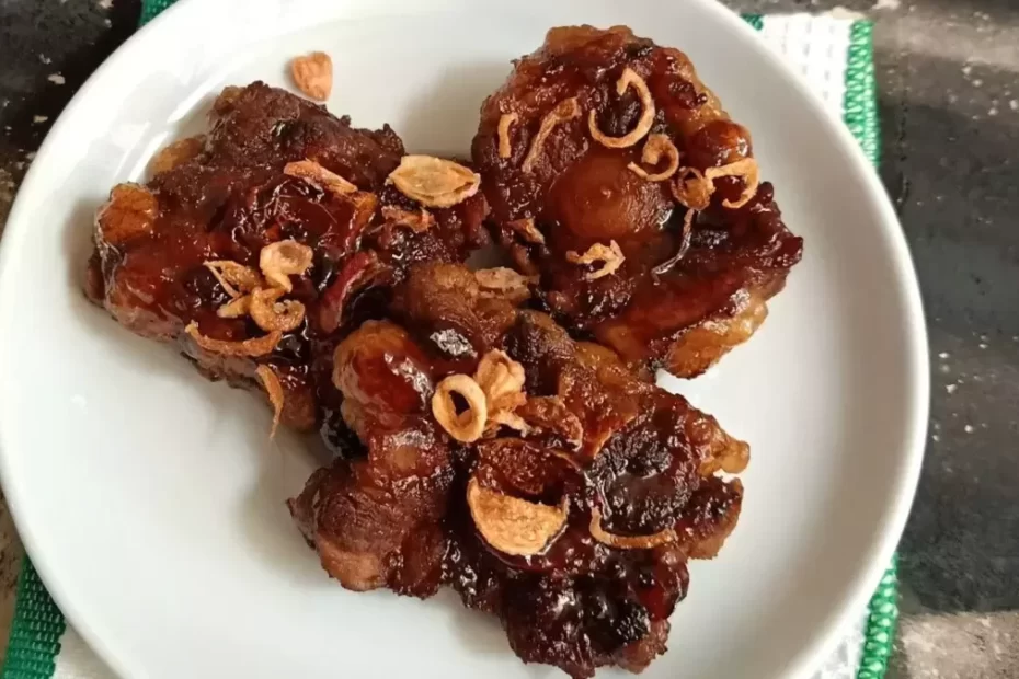 sop buntut goreng