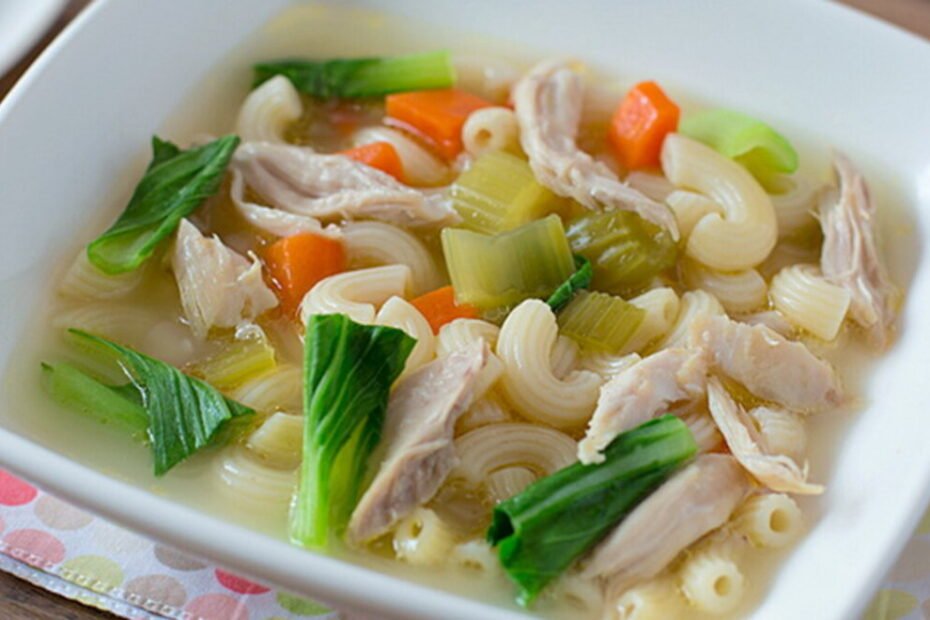 sop makaroni ayam kampung (1)