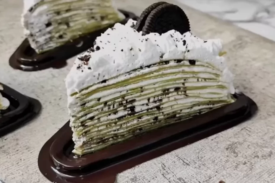Crepe Cake Oreo