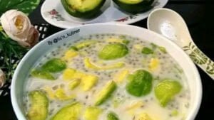 Resep Es Buah Alpukat Kerok (1)
