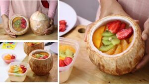 Resep Minuman Fruit Coconut