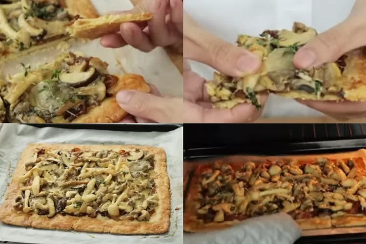 Resep Pizza Jamur