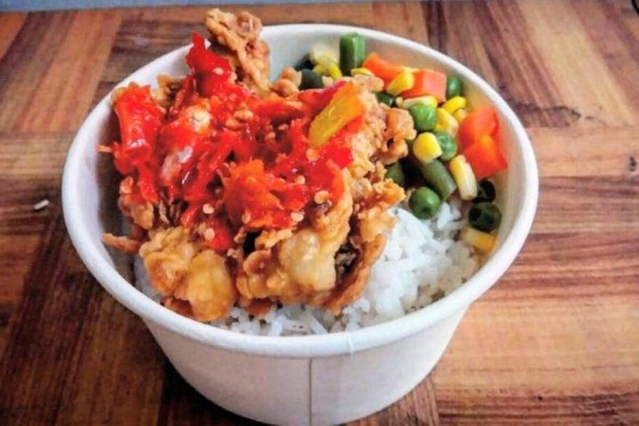 Rice Bowl Ayam Geprek (1)