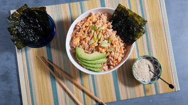Salmon Rice Bowl