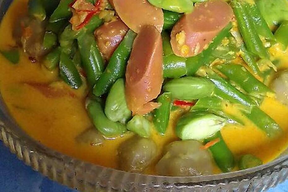 Resep Garang Asem Buncis