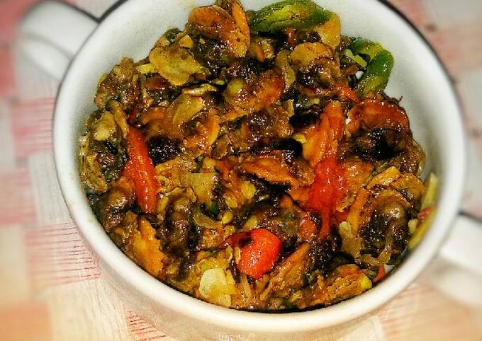 Resep Oseng Pare Kerang Kupas1