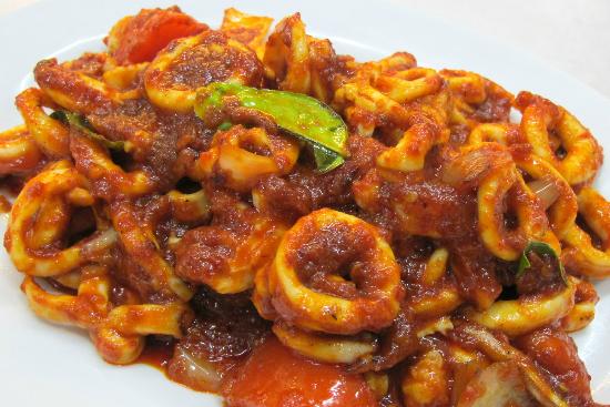 Resep Sotong Pedas