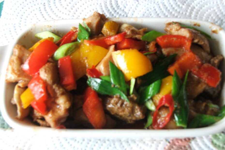 Resep Tumis Ayam Paprika