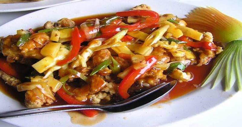 Ikan Asam Manis Mangga