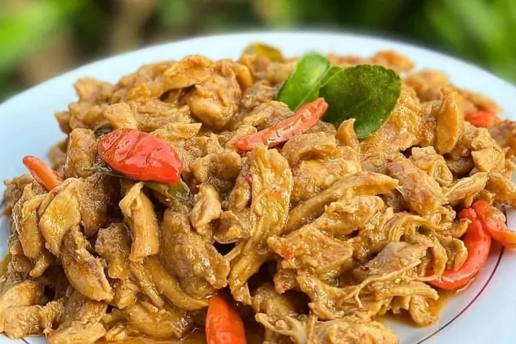 Resep Daging Suwir Bumbu Rujak