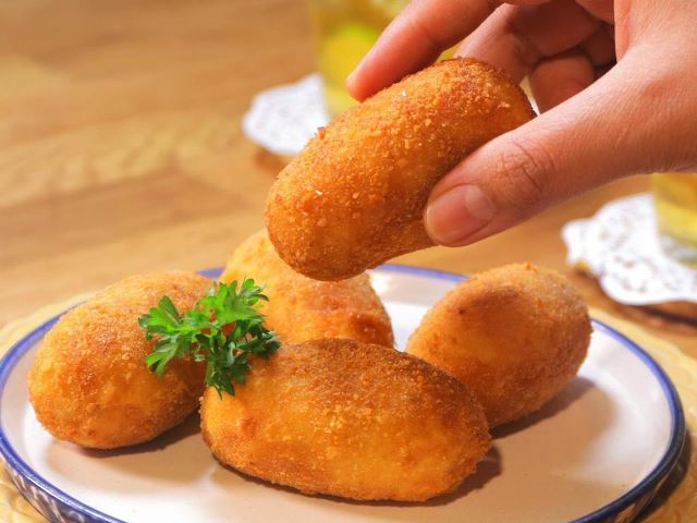 Resep kroket jamur
