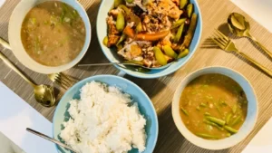 Salmon Belly Soup