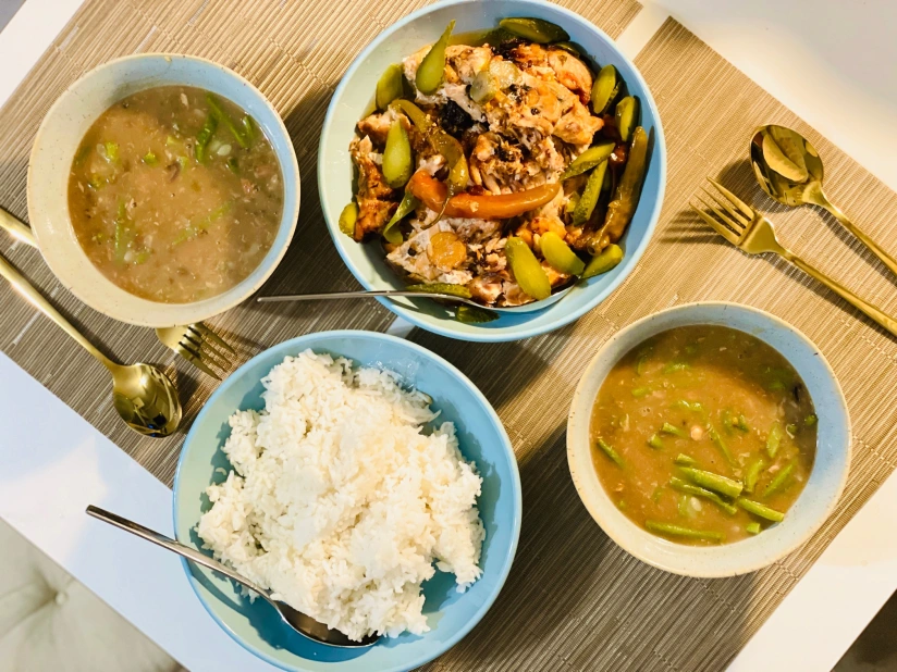 Salmon Belly Soup