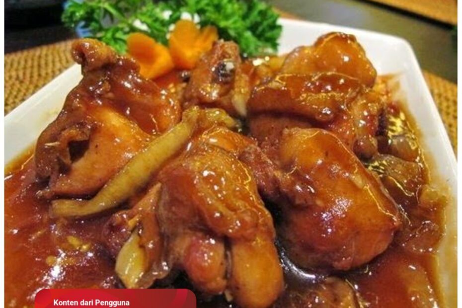 Ayam Pedas Manis Bawang Bombay