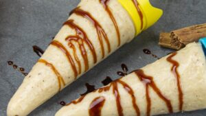 Es Krim Pisang Karamel