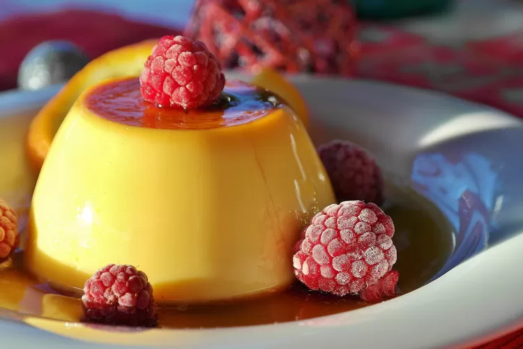 Resep Puding Roti Keju