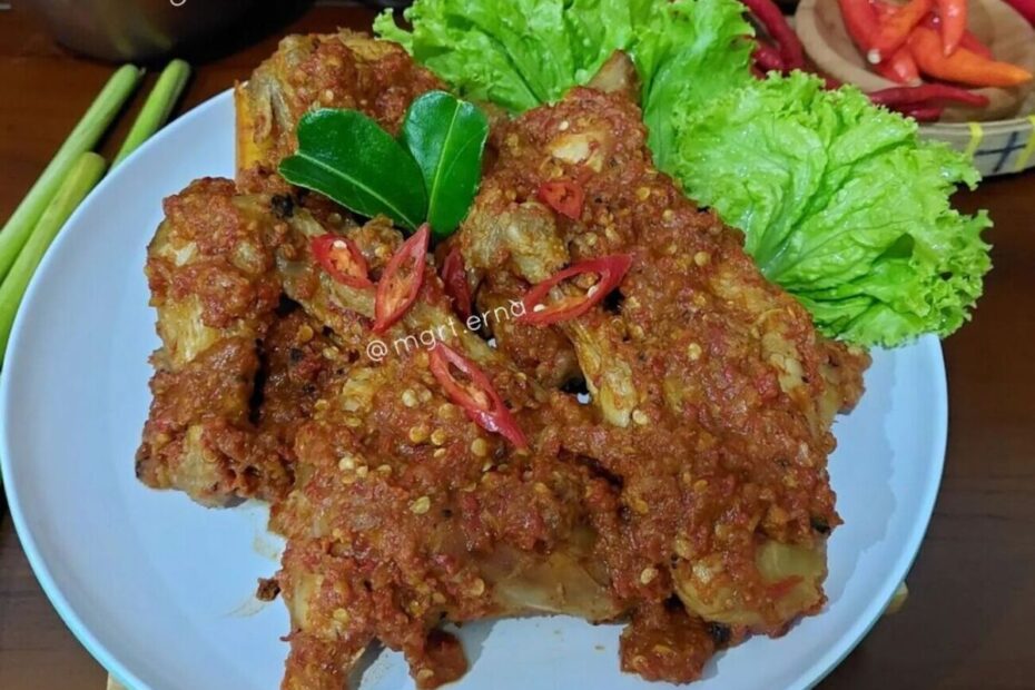 Ayam Kampung Bumbu Rujak (1)