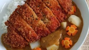 Chicken Katsu Saus Kari1