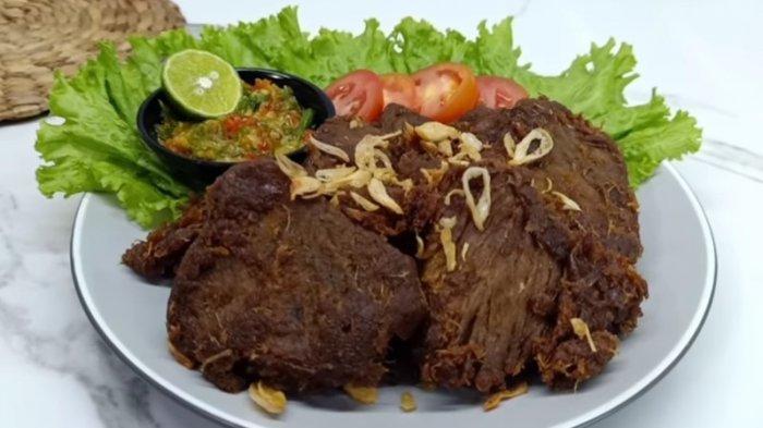 Gepuk Daging Sapi