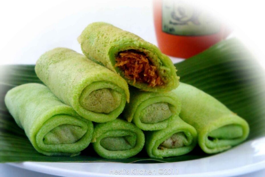 Kue Basah Dadar Gulung