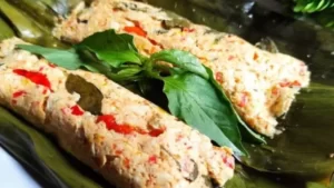 Pepes Tahu Kemangi