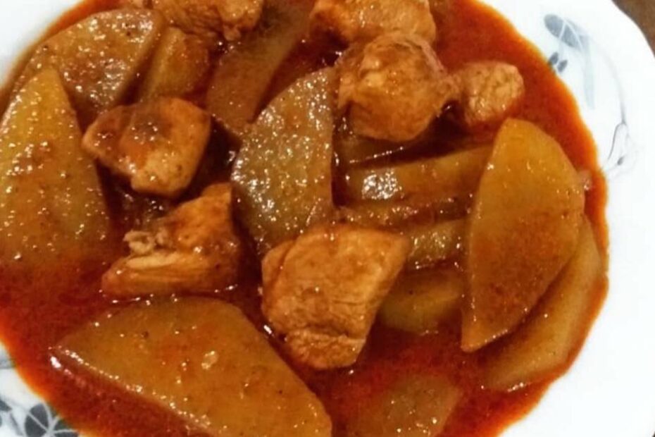 Rendang Kentang Jamur1