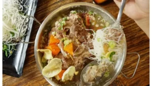 Sop  Bihun Daging