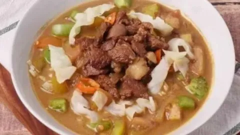 Tongseng Daging Bumbu Kacang