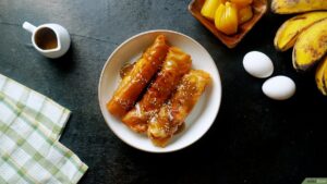 Pisang Goreng Gulung Nangka