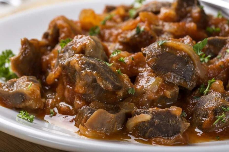 semur jantung ayam
